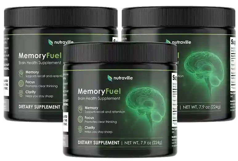 MemoryFuel Brain Support Supplement Bottle